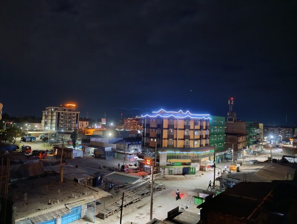 Makongeni Thika at Night